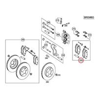 Remblokkenset, schijfrem 0252919220 - thumbnail