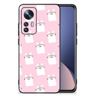 Xiaomi 12 | 12X Dierenprint Telefoonhoesje Sleeping Cats - thumbnail