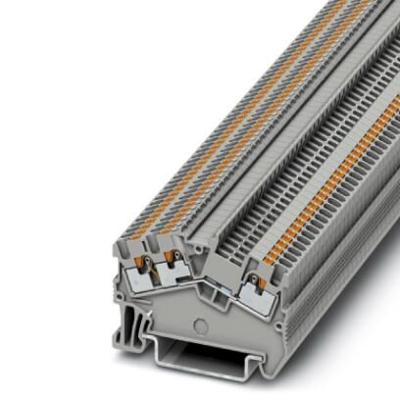 Phoenix Contact 3214589 Doorgangsklem 3.5 mm Spanveer Grijs 50 stuk(s)