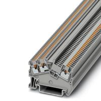 Phoenix Contact 3214589 Doorgangsklem 3.5 mm Spanveer Grijs 50 stuk(s) - thumbnail