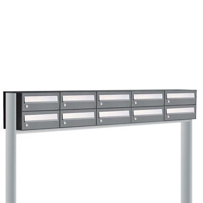 Allux Hive Set 5-Breed, 2-Hoog Op Statief Antraciet - 40030065_5x2s