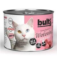 BULTI Rich in beef - nat kattenvoer - 200g - thumbnail