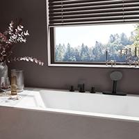 Hansgrohe Badrandmengkraan Vivenis 4-Gats Met sBox Mat Zwart - thumbnail