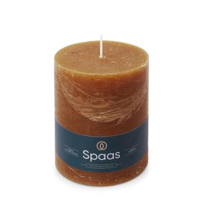 Kaars rustiek 100/130 mm cognac Spaas - Spaas Kaars rustiek 100/130 mm cognac Spaas - Spaas