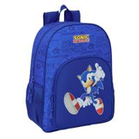 Schoolrugzak Sonic Blauw 33 x 42 x 14 cm - thumbnail
