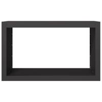 Haardhoutrek 100x40x60 cm staal zwart - thumbnail