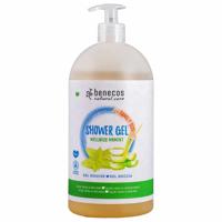 Benecos natural beauty Natural shower gel family size wellness moment 950 Milliliter - thumbnail