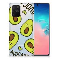 Samsung Galaxy S10 Lite Telefoonhoesje met Naam Avocado Singing - thumbnail
