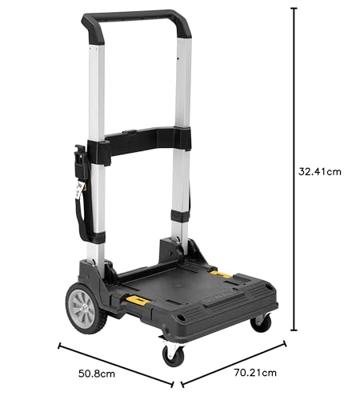 DeWALT DWST1-71196 TSTAK Trolley met telescopische handgreep - thumbnail