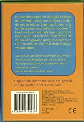 Deltas Speel- en leerkaarten - letters en woordjes leren lezen (5+)