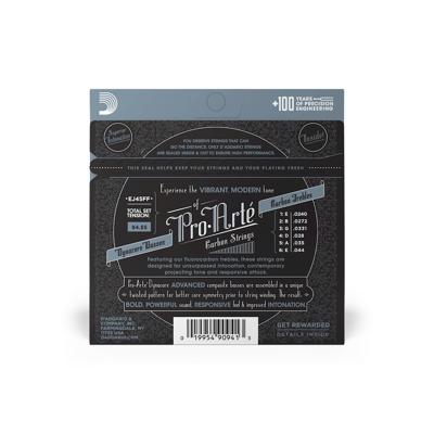 D'Addario EJ45FF Pro Arte Carbon snarenset voor klassieke gitaar