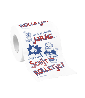 Toiletpapier - schijtrolletje