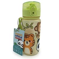 Adoramals Wilde Dieren Pop Top 350ml Ecozen Kinder Drinkfles - thumbnail