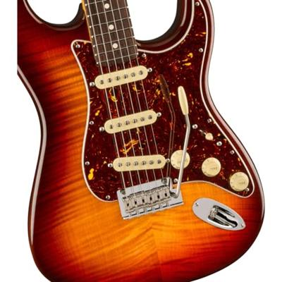 Fender 70th Anniversary American Professional II Stratocaster RW Comet Burst elektrische gitaar met koffer