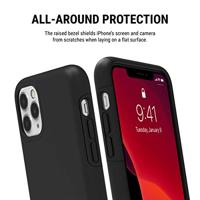 DualPro - Achterzijde behuizing voor mobiele telefoon - polycarbonaat - zwart - voor Apple iPhone 11 Pro - thumbnail