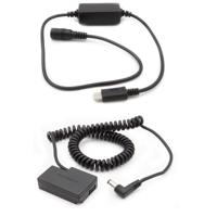 Dummy accu USB-C adapterset DR-E18 voor o.a. Canon EOS 750D, EOS 760D, EOS 800D, EOS R8, EOS R100 - thumbnail