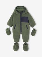 Babypakje voor pasgeborenen van sherpa kaki - thumbnail