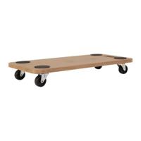 Platformwagen / hondje hout 57x29 cm 200 kg. - thumbnail
