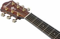 Ibanez AEG74 Mahogany Sunburst High Gloss elektrisch-akoestische westerngitaar - thumbnail