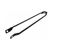 Spatbordstang Staal 28 Inch Zwart - thumbnail