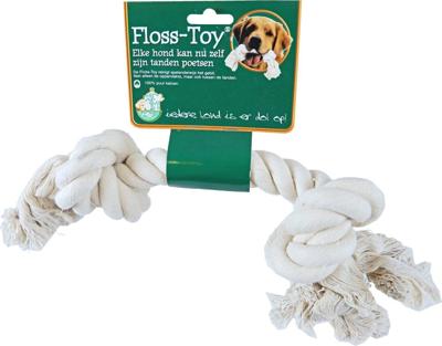 Floss-toy wit groot Speelplezier-hond Gebr. de Boon - Gebr de boon Floss-toy wit groot Speelplezier-hond Gebr. de Boon - Gebr de boon