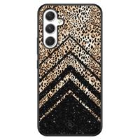 Samsung Galaxy A54 hoesje - Chevron luipaard - thumbnail