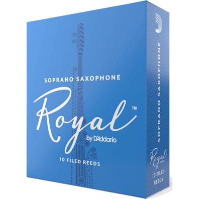 D'Addario Woodwinds RIB1025 Rico Royal rieten voor sopraansax nr 2.5 (10 stuks) D'Addario Woodwinds RIB1025 Rico Royal rieten voor sopraansax nr 2.5 (10 stuks)