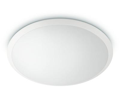 PHILIPS - LED Plafondlamp - MyLiving Wawel - 17W - Aanpasbare Kleur - Rond - Mat Wit - Kunststof