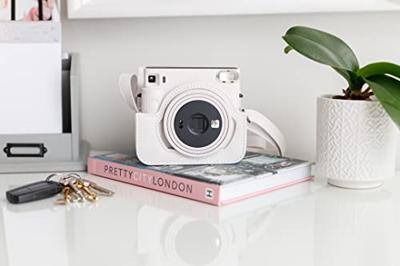 Fujifilm Instax SQ1 CASE CHALK Cameratas Wit - thumbnail