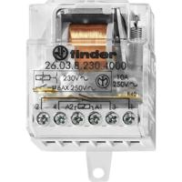 Finder 26.04.8.230.4000 Stroomstootschakelaar Inbouw 2x NO 230 V/AC 10 A 2500 VA 1 stuk(s) - thumbnail