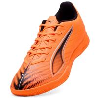 PUMA Ultra 6 Play Zaalvoetbalschoenen (IN) Oranje Zwart Wit - thumbnail