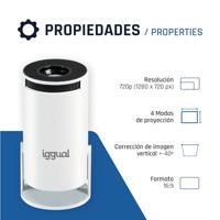 Projector iggual IGG318973 120 Lm - thumbnail