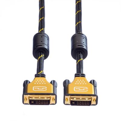 ROLINE GOLD Monitor kabel DVI, M/M, (24+1) dual link, 5 m ROLINE GOLD Monitor kabel DVI, M/M, (24+1) dual link, 5 m