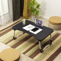 W-been Type Verstelbare Folding draagbare Laptop Bureau met anti-slip Mat & kaartslot (zwart) - thumbnail