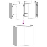 Plantenbak 80x40x80 cm koudgewalst staal zwart - thumbnail