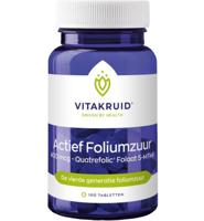 Vitakruid Actief Foliumzuur Quatrefolic® 5-MTHF 400 mcg - thumbnail