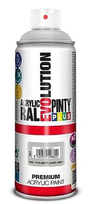Sprayverf Pintyplus Evolution RAL 7035 Lichtgrijs 400 ml Mat