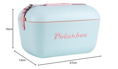 Polarbox Koelbox met Schouderband - Lichtblauw - 12 liter - thumbnail