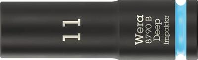 Wera 8790 B Impaktor Deep 05005552001 Dop (zeskant) Dopsleutelinzetstuk 11 mm Wera 8790 B Impaktor Deep 05005552001 Dop (zeskant) Dopsleutelinzetstuk 11 mm
