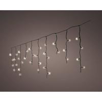 Lumineo icicle twinkle 175led 7.5m Klassiek warm Zwart kabel - thumbnail