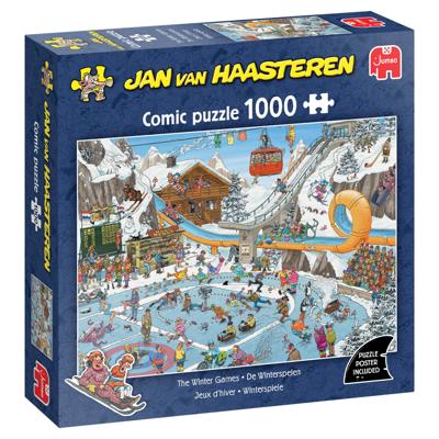 Jumbo Jan van haasteren legpuzzel - winterspelen, 1000st.