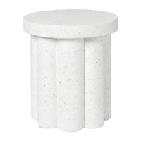 Bijzettafel Malmo - wit - ø40x45 cm - thumbnail