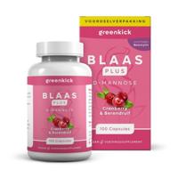 Greenkick Blaas Plus D-mannose Cranberry & Berendruif - thumbnail