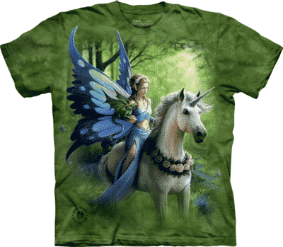 T-Shirt Mountain Artwear Realm of Ench M
