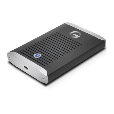 G-DRIVE Mobile Pro GDMOPTB3WB10001DBB - Vaste schijf - 1 TB - extern (draagbaar) - Thunderbolt 3 - zwart G-DRIVE Mobile Pro GDMOPTB3WB10001DBB - Vaste schijf - 1 TB - extern (draagbaar) - Thunderbolt 3 - zwart