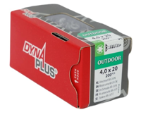 Dynaplus Unischroef/Spaanplaatschroef Ar-Coating Pk (Platkop) Torx TX20 4.0X20 | 200 stuks - 0281.08.25001 - thumbnail