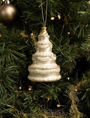 Nordic Light Kerstbal Bruidstaart 12 cm