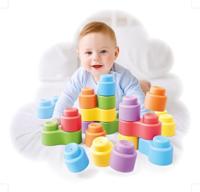 Quercetti momy soft bouwblokken, 32dlg. - thumbnail