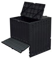 Compostvat eco king 400 liter zwart - thumbnail