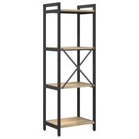 Boekenkast Sonoma eiken 40 x 30 x 118 cm Bewerkt hout - thumbnail